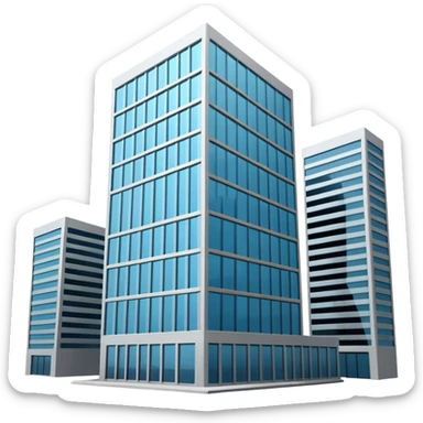 Office building sticker