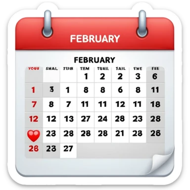 fecha del dia 11 de febrero de 2026 sticker