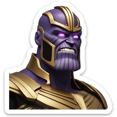 Thanos hitting the griddy sticker