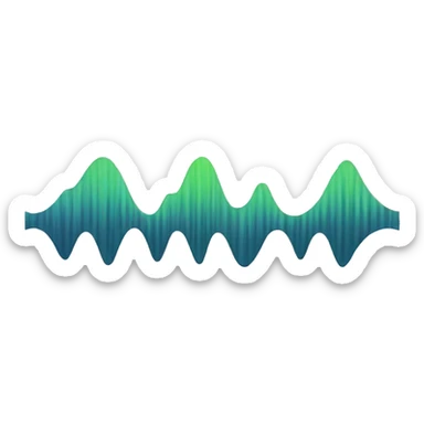 sound wave sticker