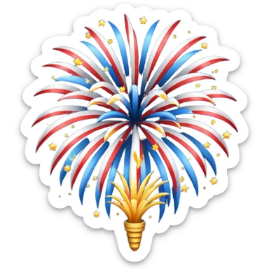 fireworks sticker