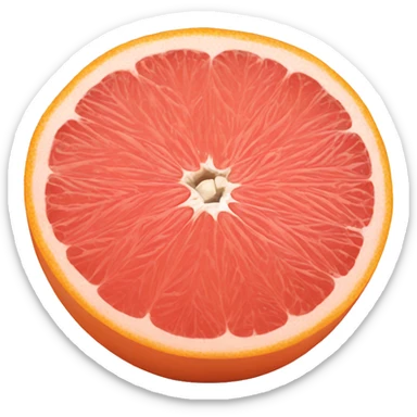 Grapefruit sticker