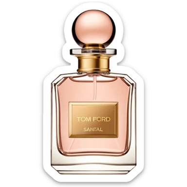Tom Ford santal blush perfume  sticker