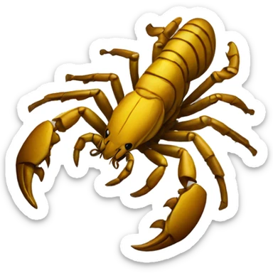 Scorpion logo sticker