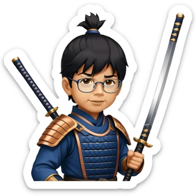 Vigilant Samurai sticker