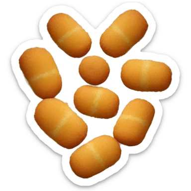 plate of croquetas sticker