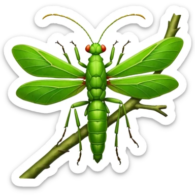 Leaf Insect sticker