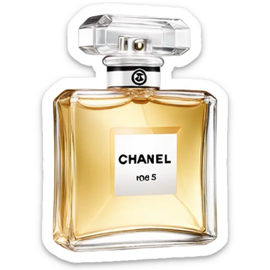 Chanel number 5 sticker