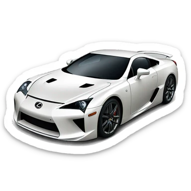 Lexus lfa sticker
