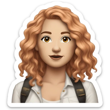 Kayleigh Rose Amstutz, known professionally as Chappell Roan, is an American singer and songwriter from Missouri. Working with collaborator Dan Nigro, the majority of her music is inspired by 1980s synth-pop copper hair sticker