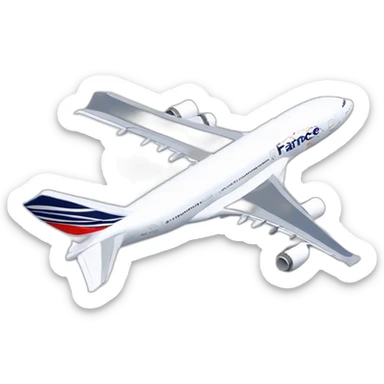 airbus a380 air france sticker