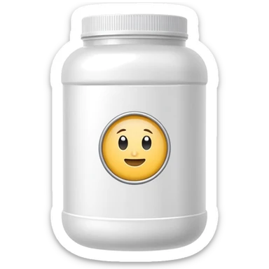 ON Whey protein jar sticker