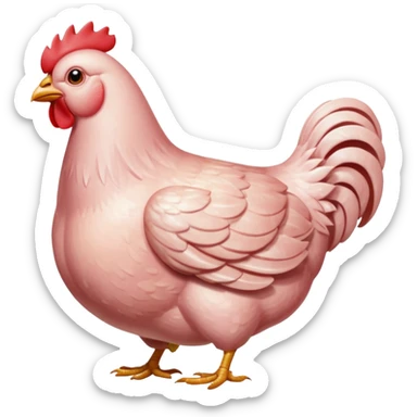 raw chicken sticker