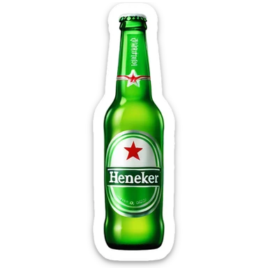 heineken beer sticker