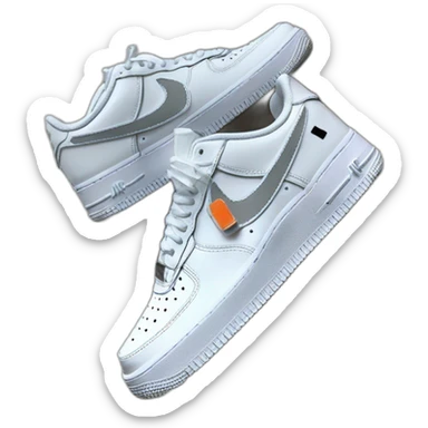 Nike air force 1 off White sticker
