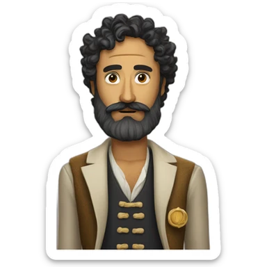 blackbeard taika waititi sticker