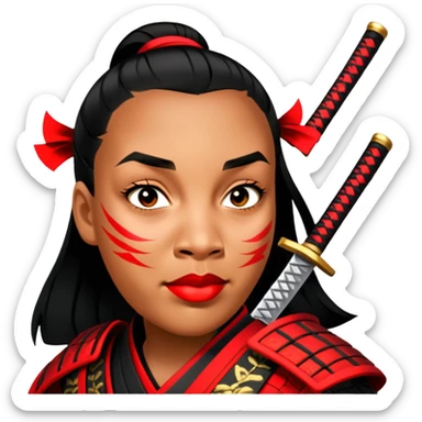 Daring Samurai sticker