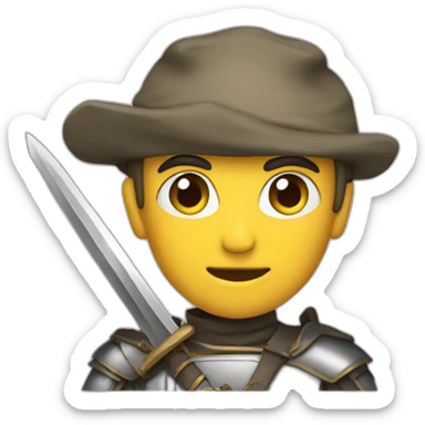 Swordman sticker