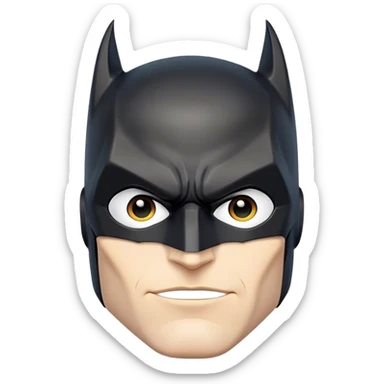 Batman with Robert Pattinson sticker