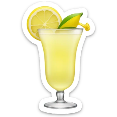 lemon drop drink  sticker
