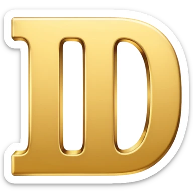 Letters PNP in a classy modern font sticker