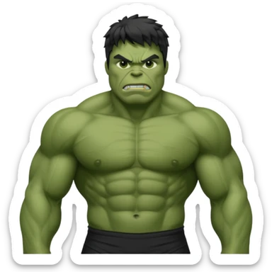 Hulk with a Hellstar fit sticker