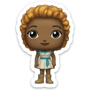 Cœur funko pop  sticker