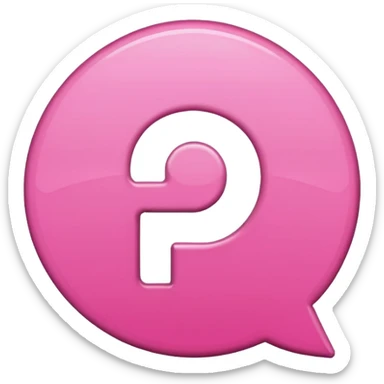 pink pintrest p logo sticker