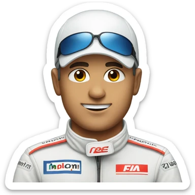 Formula One driver sticker