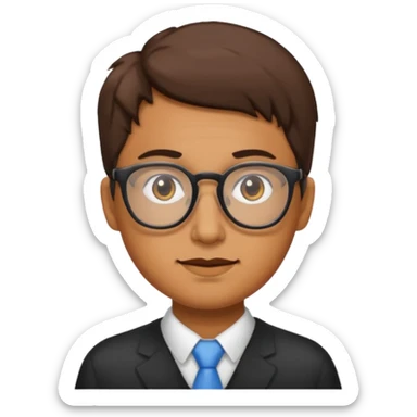 el ile gözlük sticker