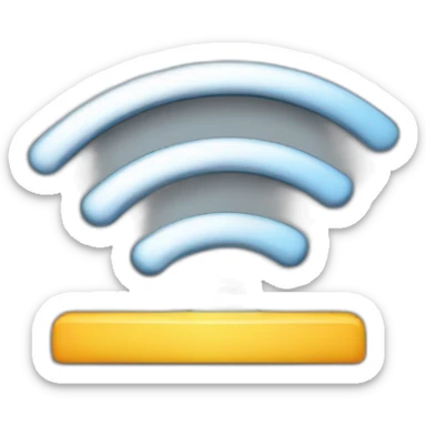 wifi symbol disabled sticker