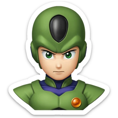 Perfect cell from DBZ sticker
