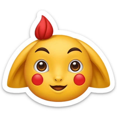 kadın kırmızı küpeli sarışın sticker