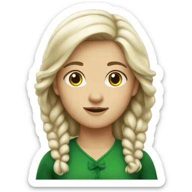Irish girl sticker