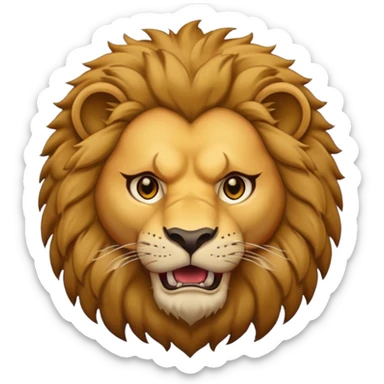 Lion marocain sticker