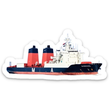 Абстрактная композиция из молекулярной структуры, графика и простых формул без символов, элементы парят рядом друг с другом, создавая ощущение исследования. sticker