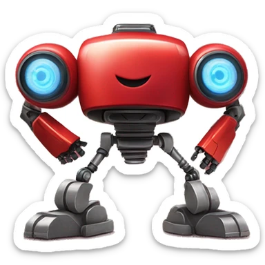 Elmo Auto-Bot:
Sparkplug
A small, red Autobot with boundless energy and a cheerful faceplate that displays his emotions. Sparkplug can transform into a compact hover vehicle and has a powerful "Heartwave" that boosts nearby allies’ morale. sticker
