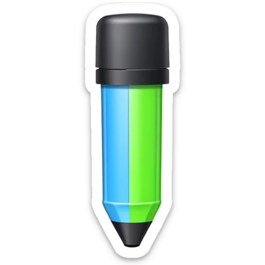 colorful highlight marker sticker