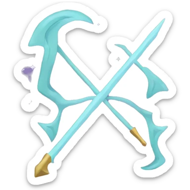 Sagittarius symbol sticker