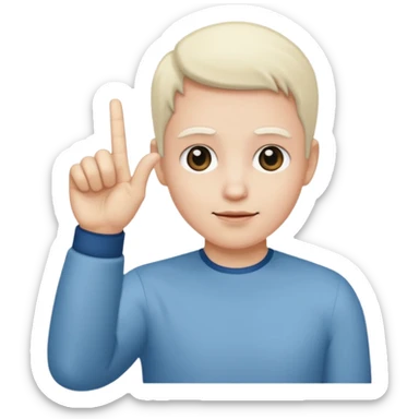 C est un signe de Gang ou tu rejoin juste ton anulaire a ton pouce et les gens verons que l index le majeur et l auriculaire  sticker