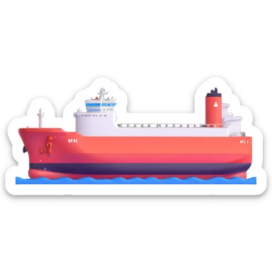 oil tanker cargo sticker