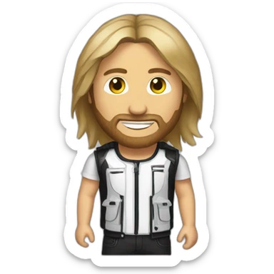 David guetta sticker