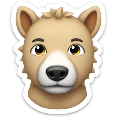 Plush Headhog sticker