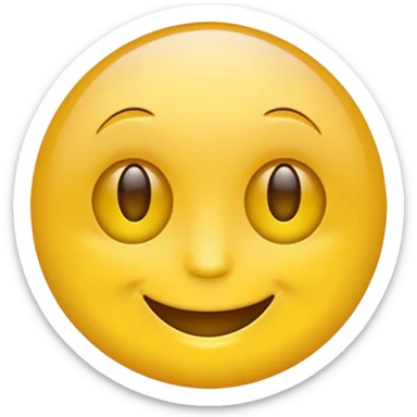 Yellow emoji stoned sticker