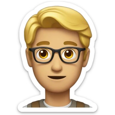 a man that does not know anything sticker