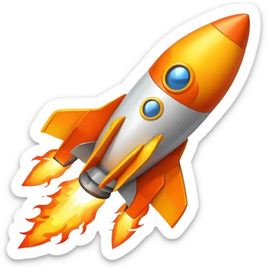ROCKET BOOST sticker