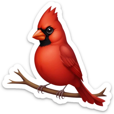 Cardinal sticker