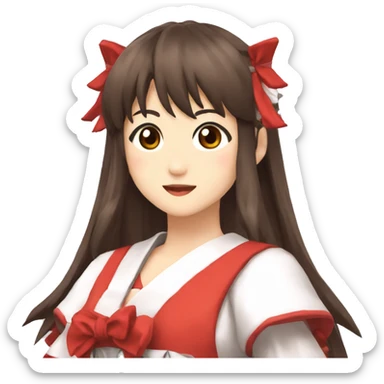 Reimu Hakurei sticker