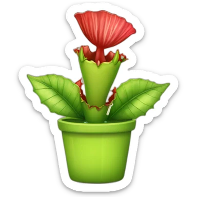 Venus flytrap sticker