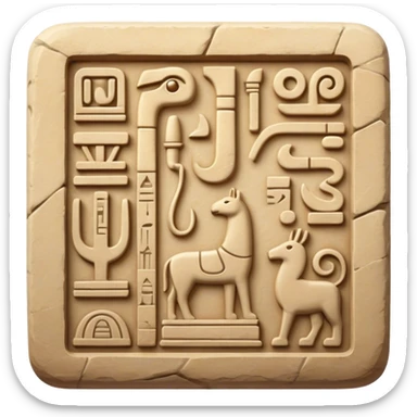Hieroglyph  sticker